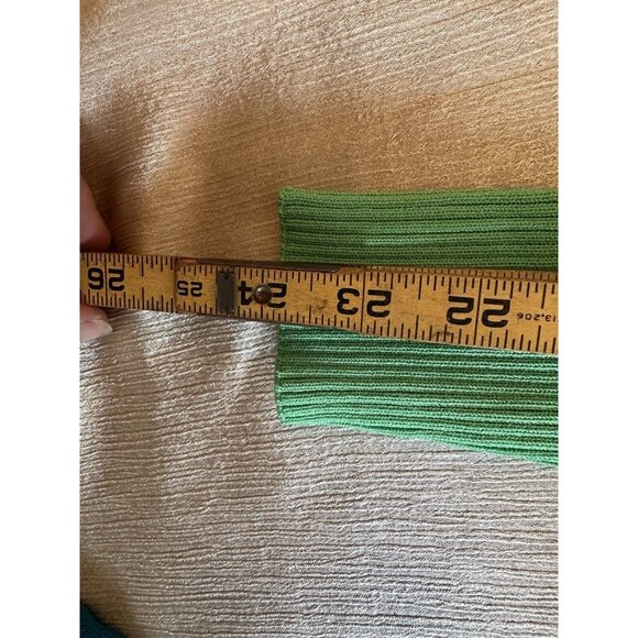 Express Mint V-Neck Sweater - Picture 9 of 13